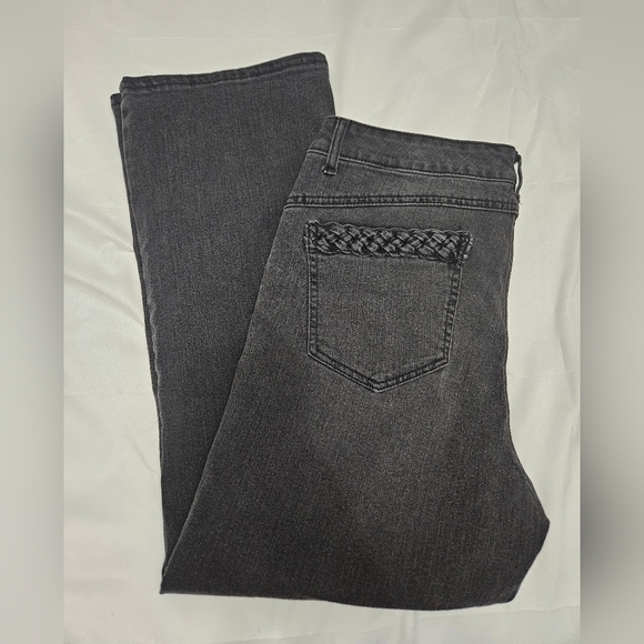 G By Guiliana The Cropped Boot Black Jeans! - Picture 1 of 7